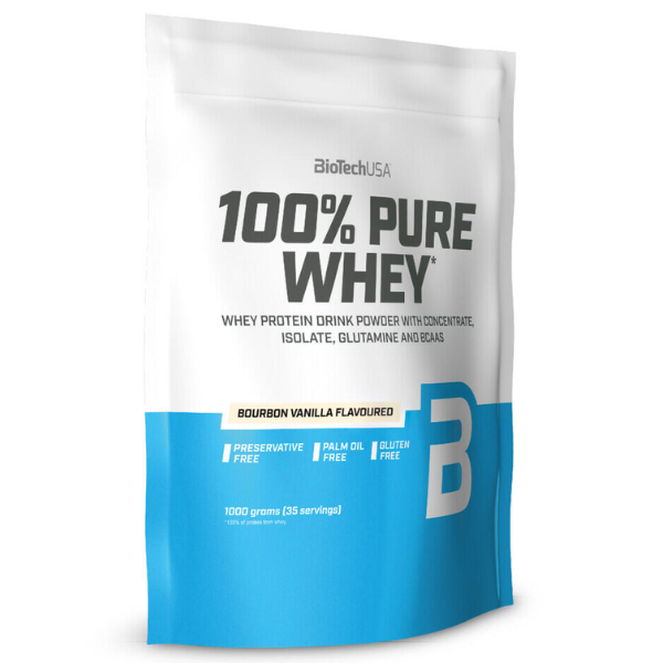 100% Pure Whey 1kg Baunilha, Biotech USA Biotech USA
