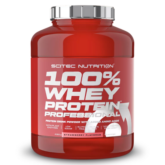 100% Whey Protein Professional 2,35kg, Morango, Scitec Nutrition Scitec Nutrition