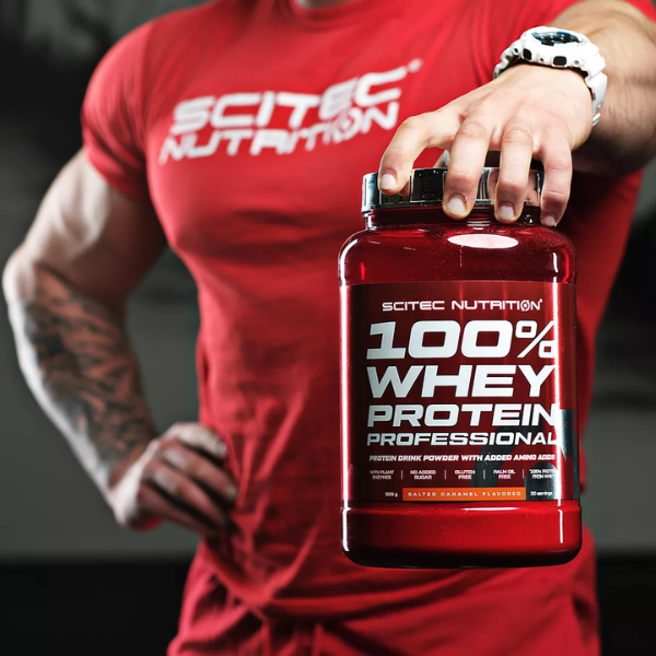 100% Whey Protein Professional 920kg, Morango, Scitec Nutrition Scitec Nutrition