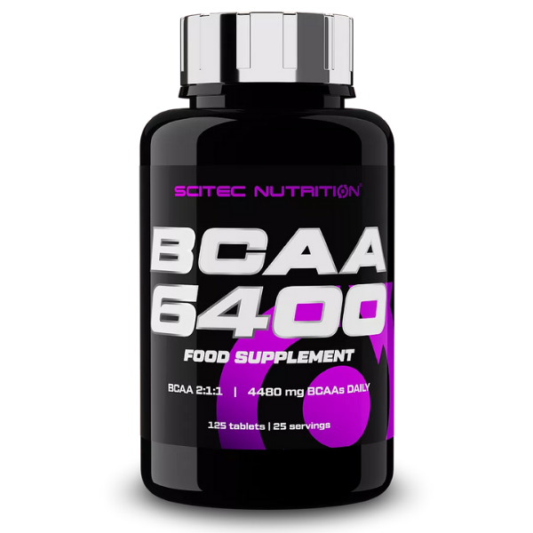 BCAA 6400 125 tabs, Scitec Nutrition Scitec Nutrition