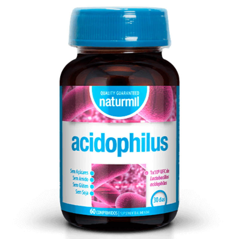 Acidophilus, Lactobacillus, 60 Comp. Naturmil Naturmil