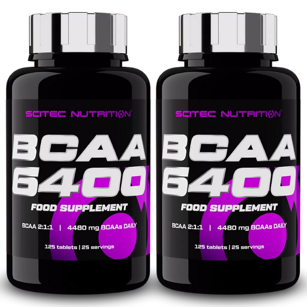 BCAA 6400 (Pack 2X 125 tabs) Scitec Nutrition Scitec Nutrition