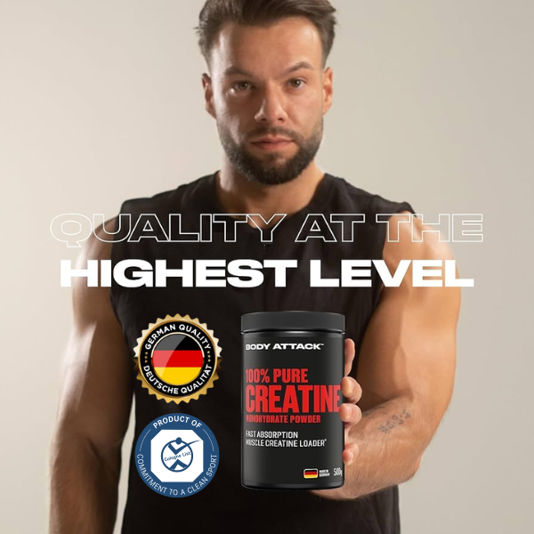 100% Pure Creatine Monohidrate 500g Body Attack Body Attack
