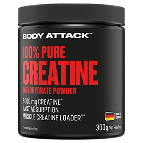 100% Pure Creatine Monohidrate 300g Body Attack Scitec Nutrition