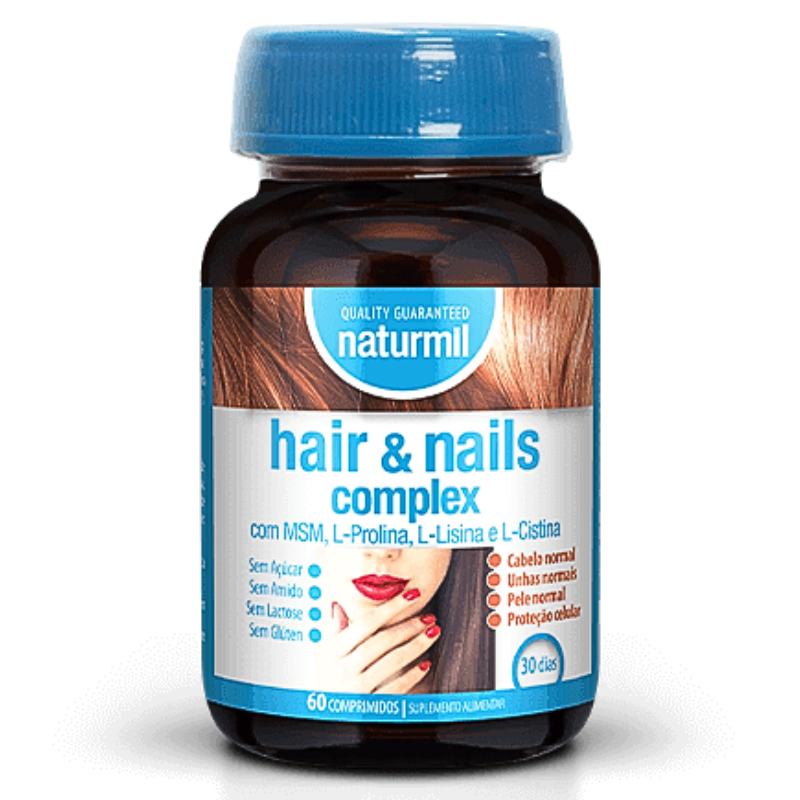 Hair & Nails Complex 60 Comprimidos - Naturmil Naturmil