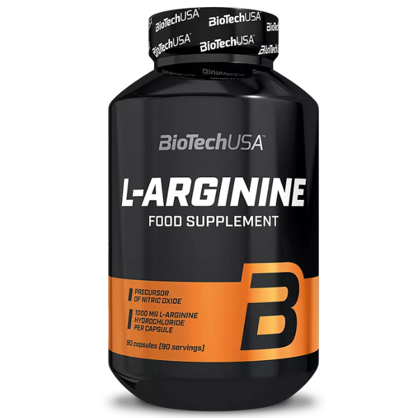 L-Arginine 90 cáps. Biotech USA Biotech USA