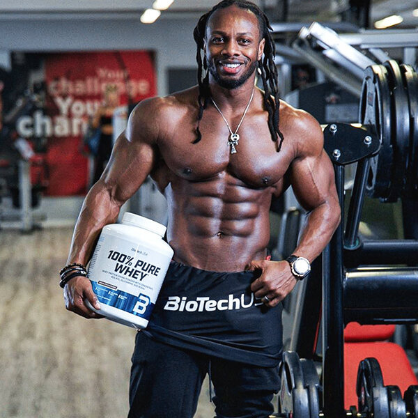 100% Pure Whey 2.27kg Morango, Biotech USA Biotech USA