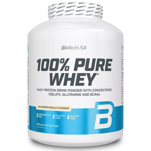 100% Pure Whey 2.27kg Baunilha, Biotech USA Biotech USA