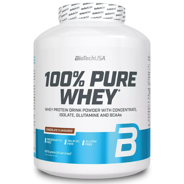 100% Pure Whey 2.27kg Chocolate, Biotech USA Biotech USA