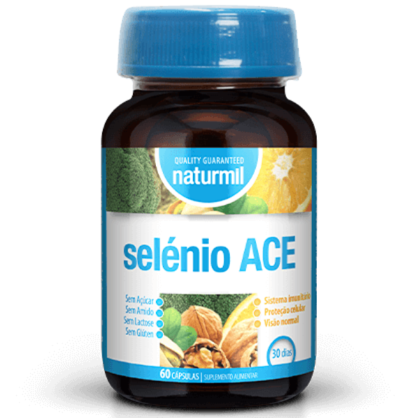 Selénio ACE 60 cáps, Naturmil Naturmil