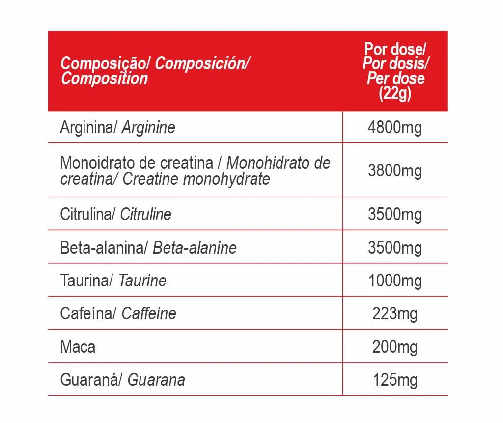 Pre-Workout Impact (Pré-treino) 400g, Melancia, Gold Nutrition Gold Nutrition