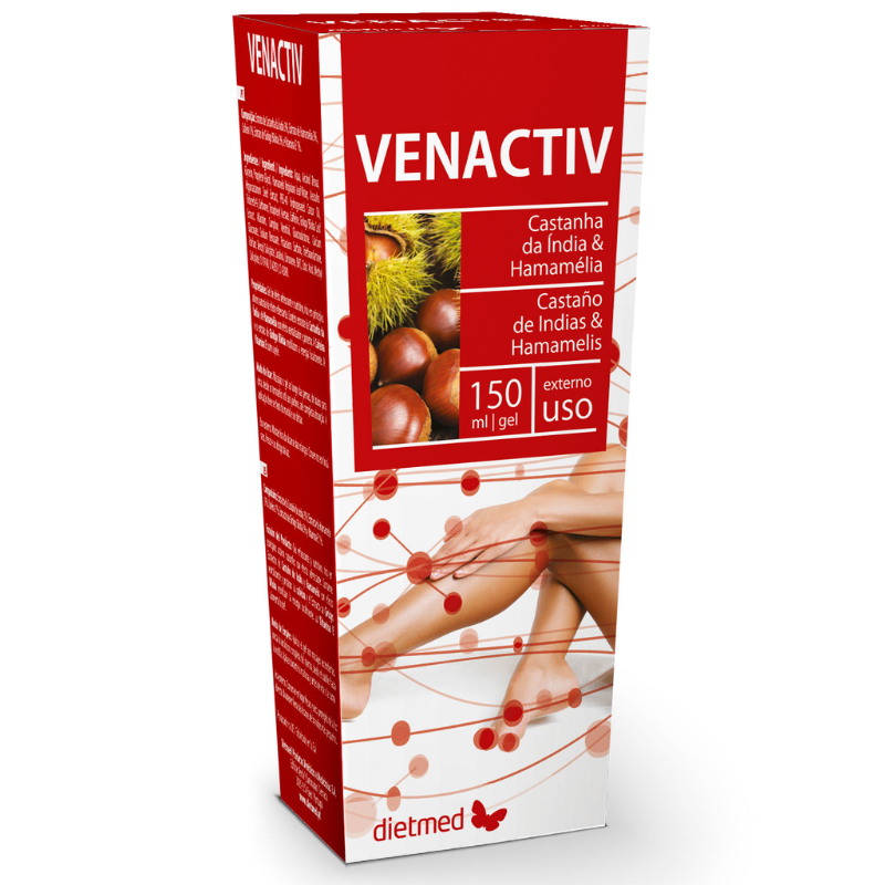 Venactiv 150ml, Gel para Massagem nas Pernas Dietmed