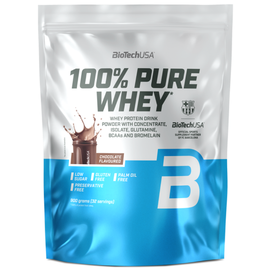 100% Pure Whey 900g Chocolate, Biotech USA Biotech USA