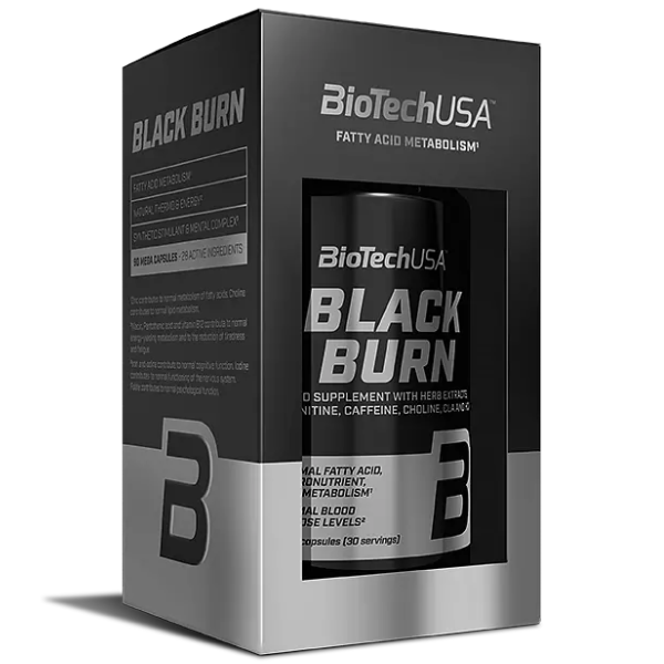 Black Burn 90 cápsulas, Biotech USA Biotech USA
