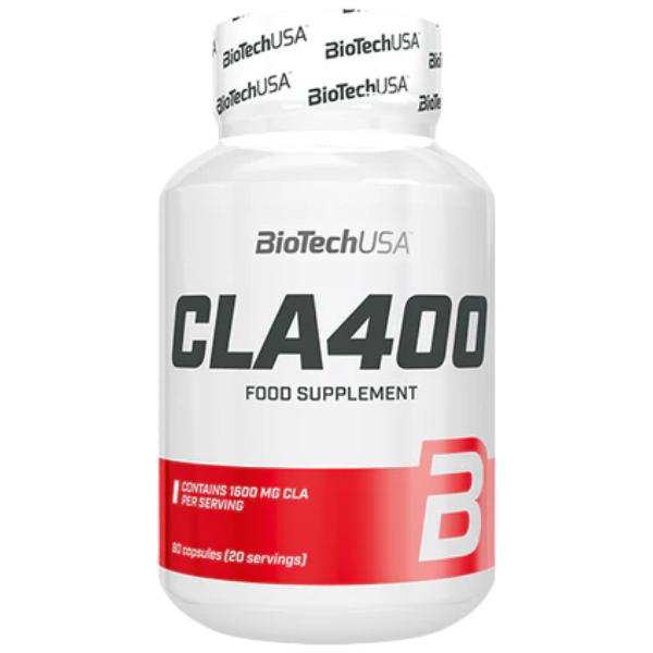 CLA 400 (Óleo de Cártamo) 80 cápsulas (20 dias) Biotech USA Biotech USA