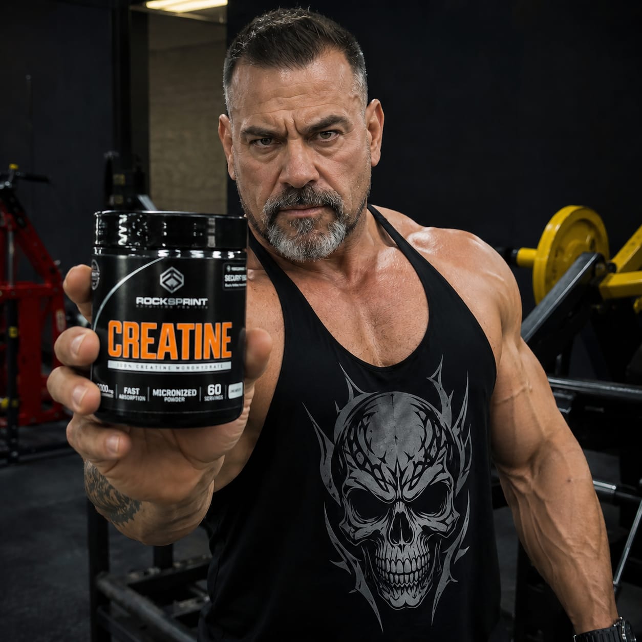 Creatina 100% Pura Monohidratada Micronizada - Rocksprint Rocksprint