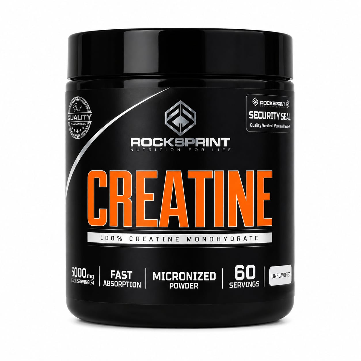 Creatina 100% Pura Monohidratada Micronizada - Rocksprint Rocksprint