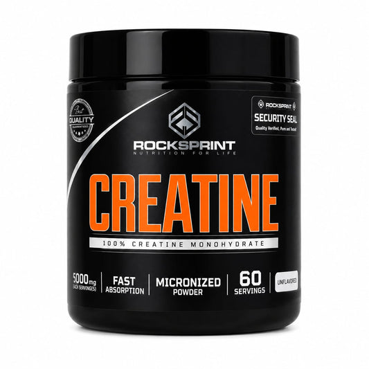 Creatina 100% Pura Monohidratada Micronizada - Rocksprint Rocksprint