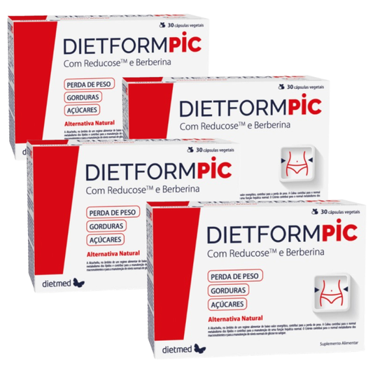 Dietform PIC (Pack 4X 30 cáps - 60 Dias) Dietmed Dietmed