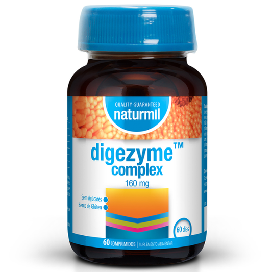 Digezyme Complex 160mg, 60 comprimidos, Naturmil Naturmil