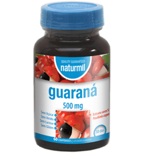 Guaraná 500mg, 60 comp, Naturmil Naturmil