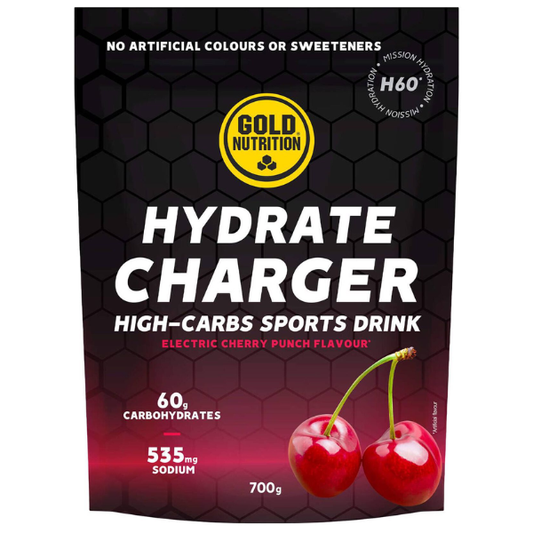 Hydrate Charger H60 Cereja 700g, Gold Nutrition Gold Nutrition