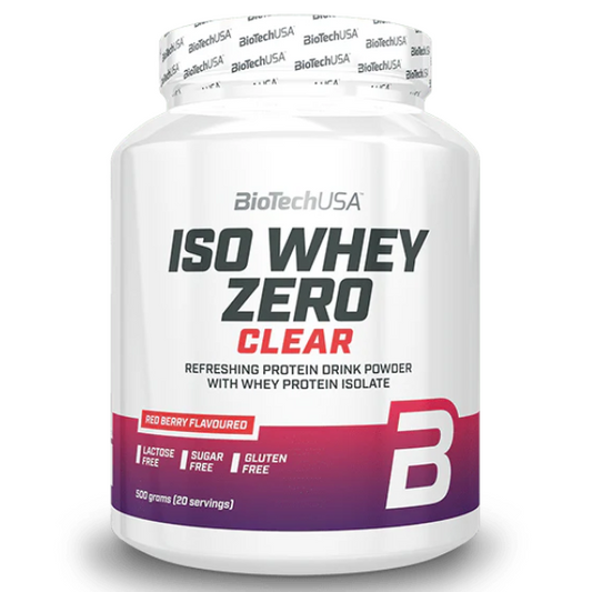 Iso Whey Zero Clear 500g Frutas Vermelhas, Biotech USA Biotech USA
