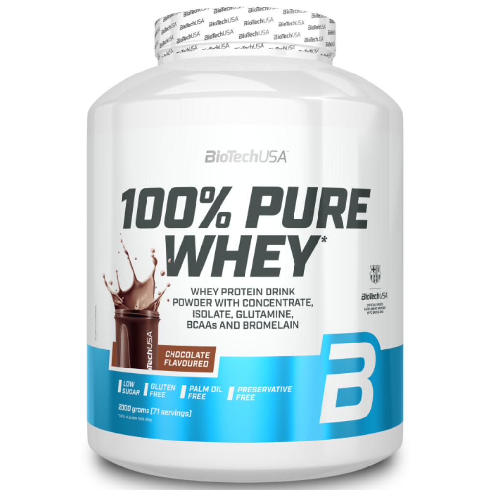 100% Pure Whey 2kg Chocolate, Biotech USA Biotech USA