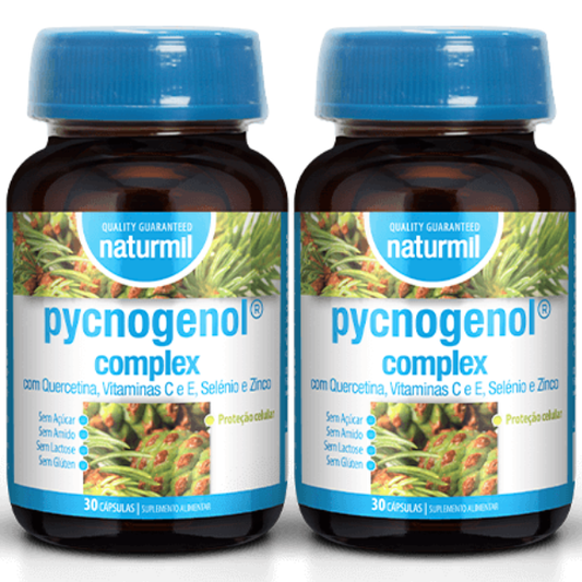 Pycnogenol Complex (2X 30 cáps - 30 Dias) - Naturmil Naturmil