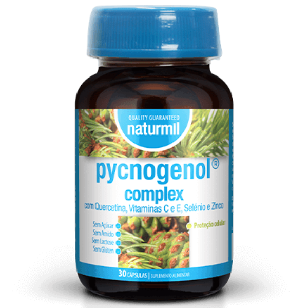 Pycnogenol Complex 30 cáps (15 Dias) - Naturmil Naturmil