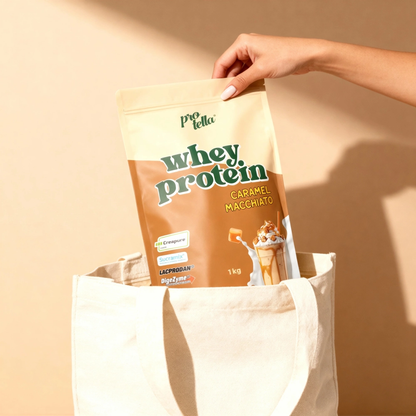 Whey Protein Caramel Macchiato 1kg com Creapure® Protella Protella