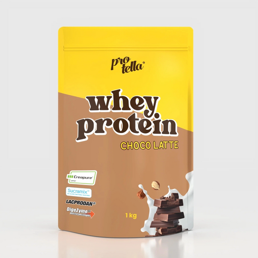 Whey Protein Choco Latte 1kg com Creapure® Protella Protella